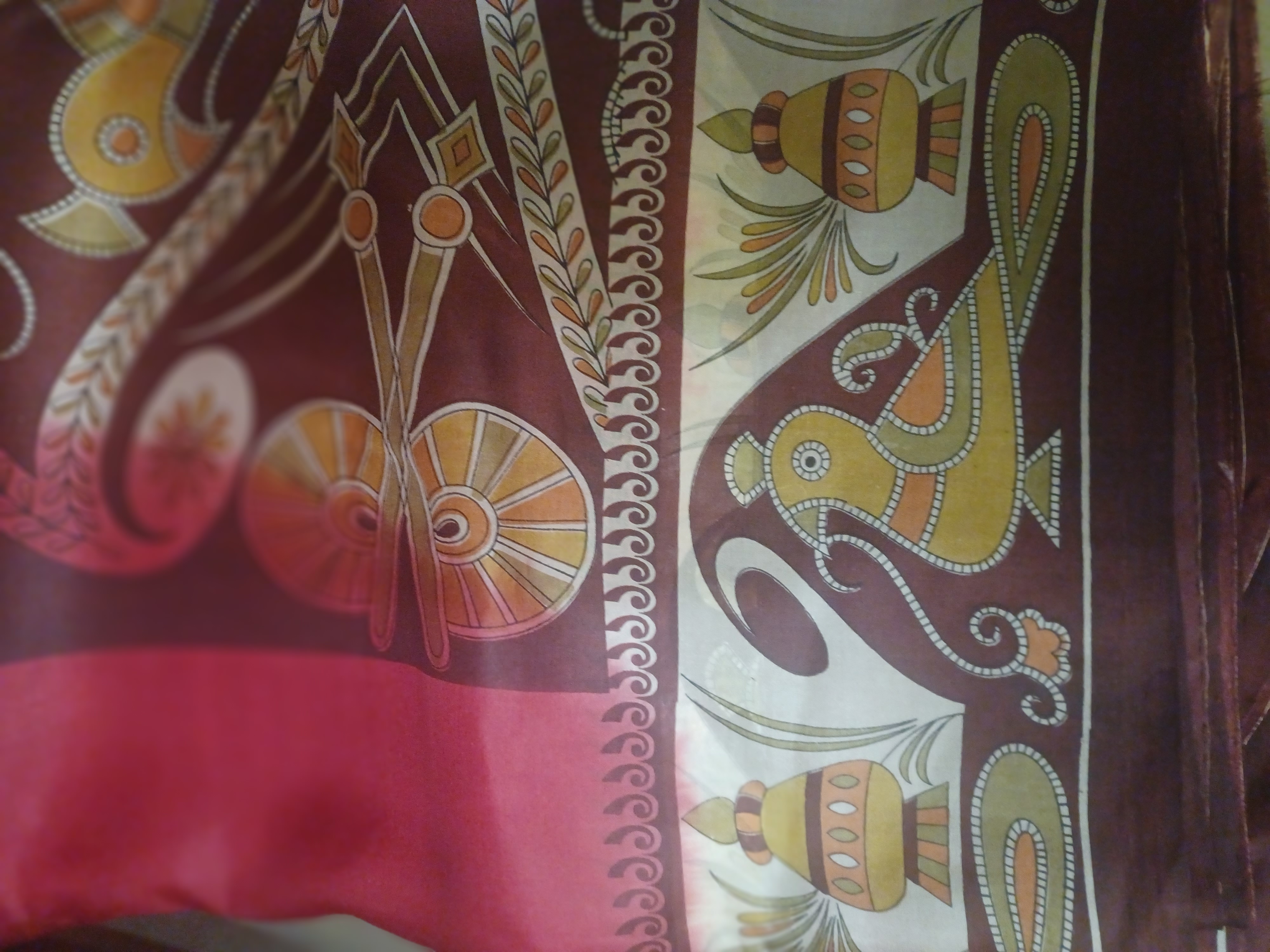Pute silk saree