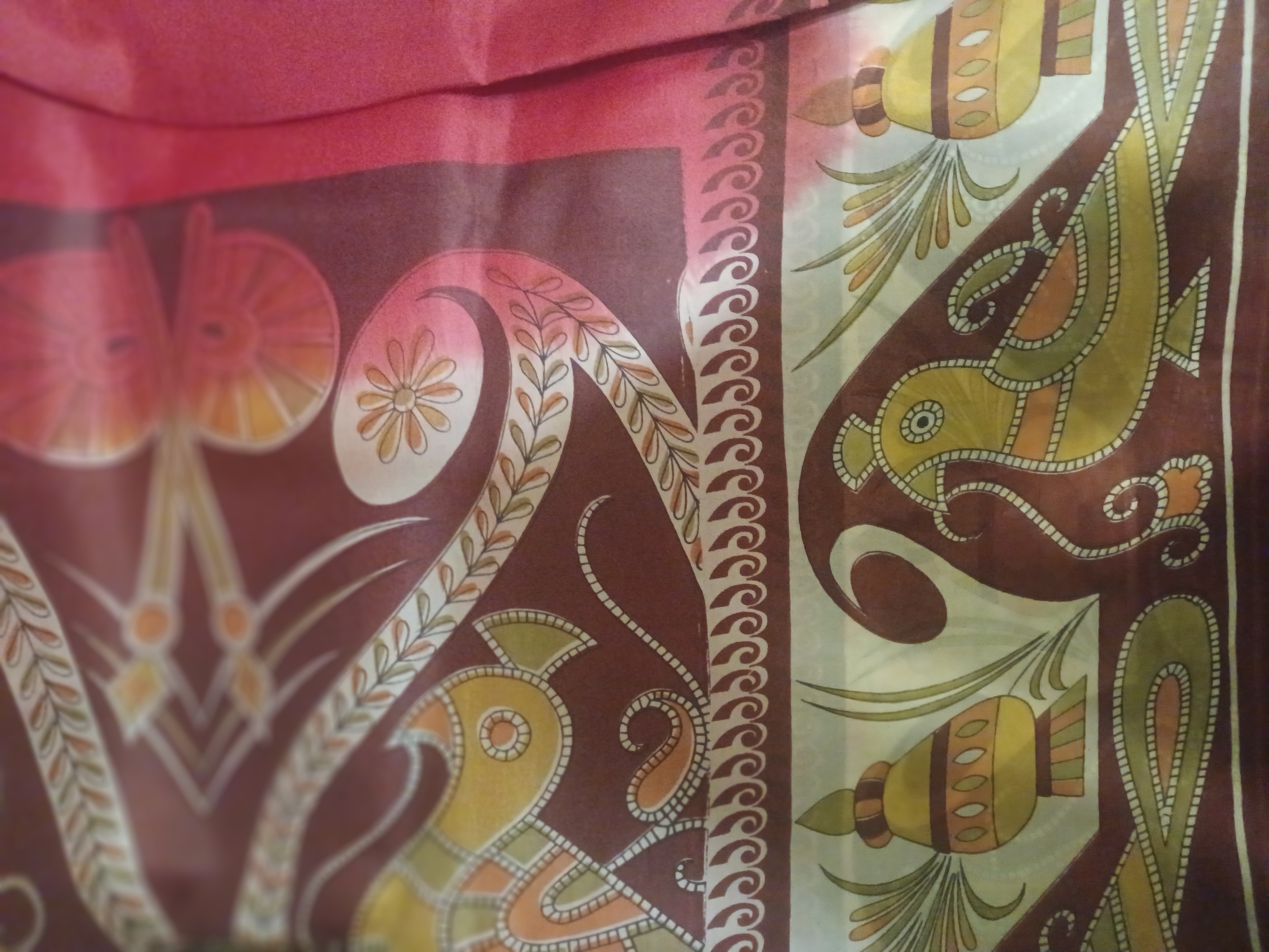 Pute silk saree