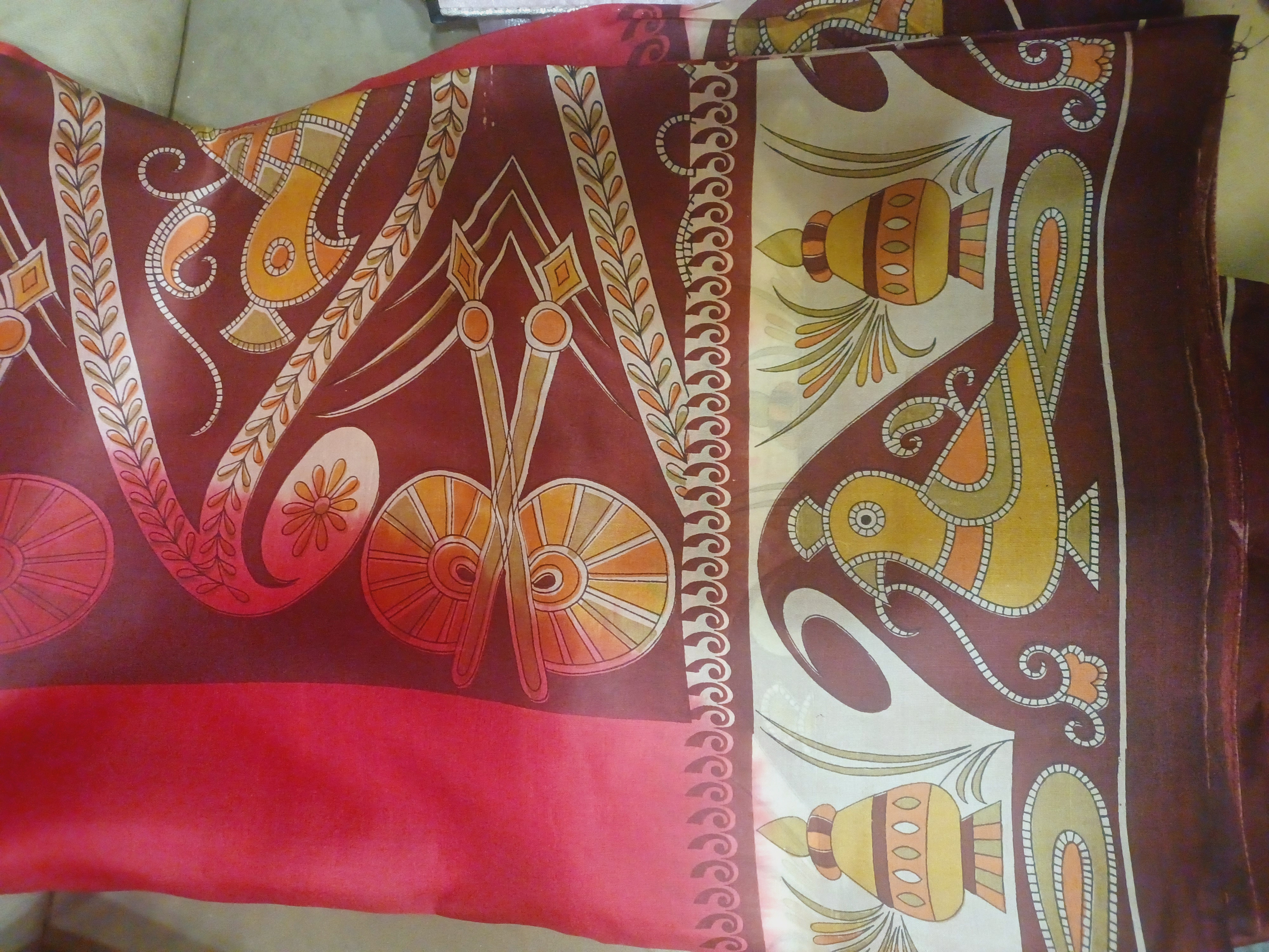 Pute silk saree