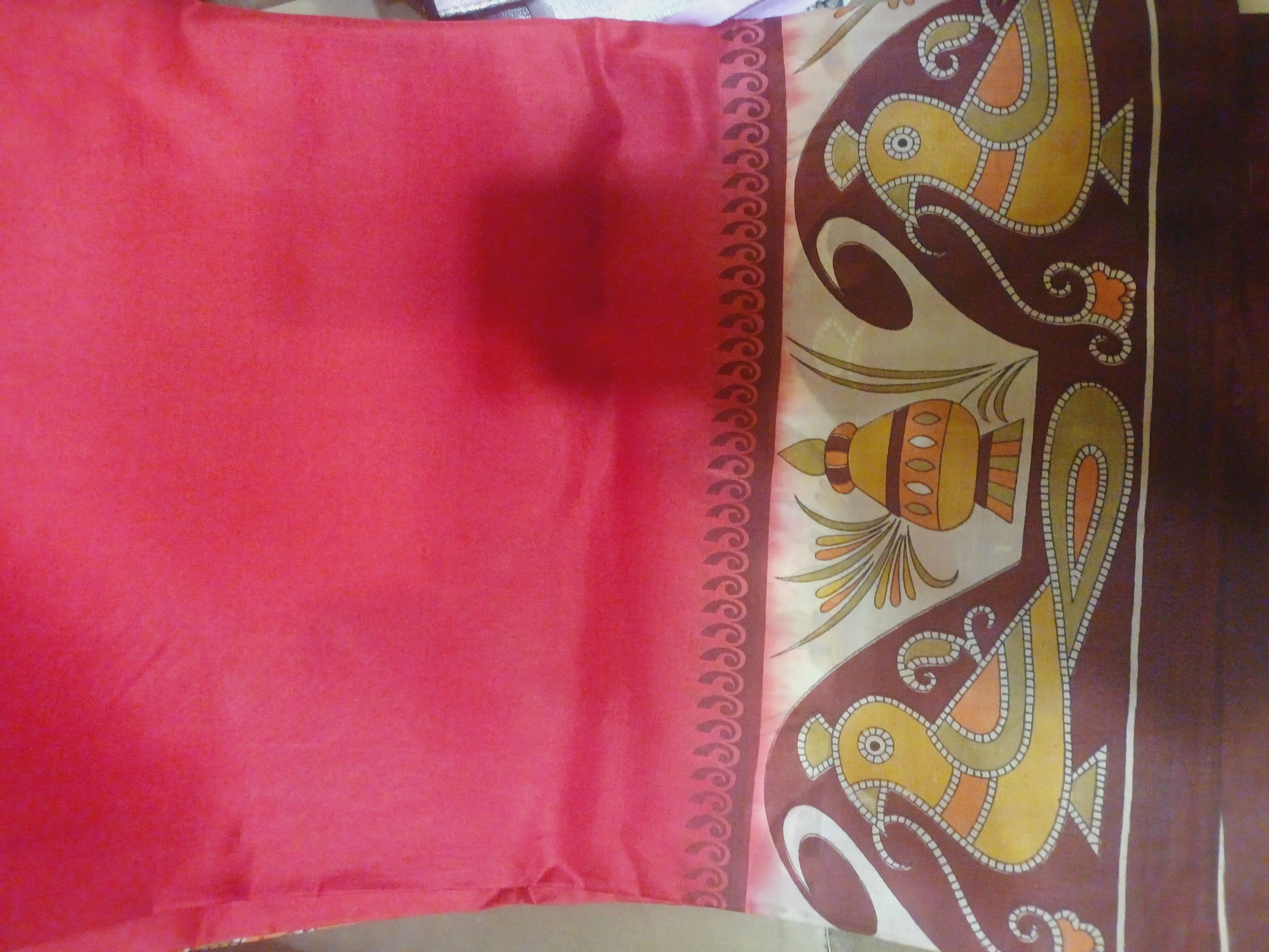 Pute silk saree