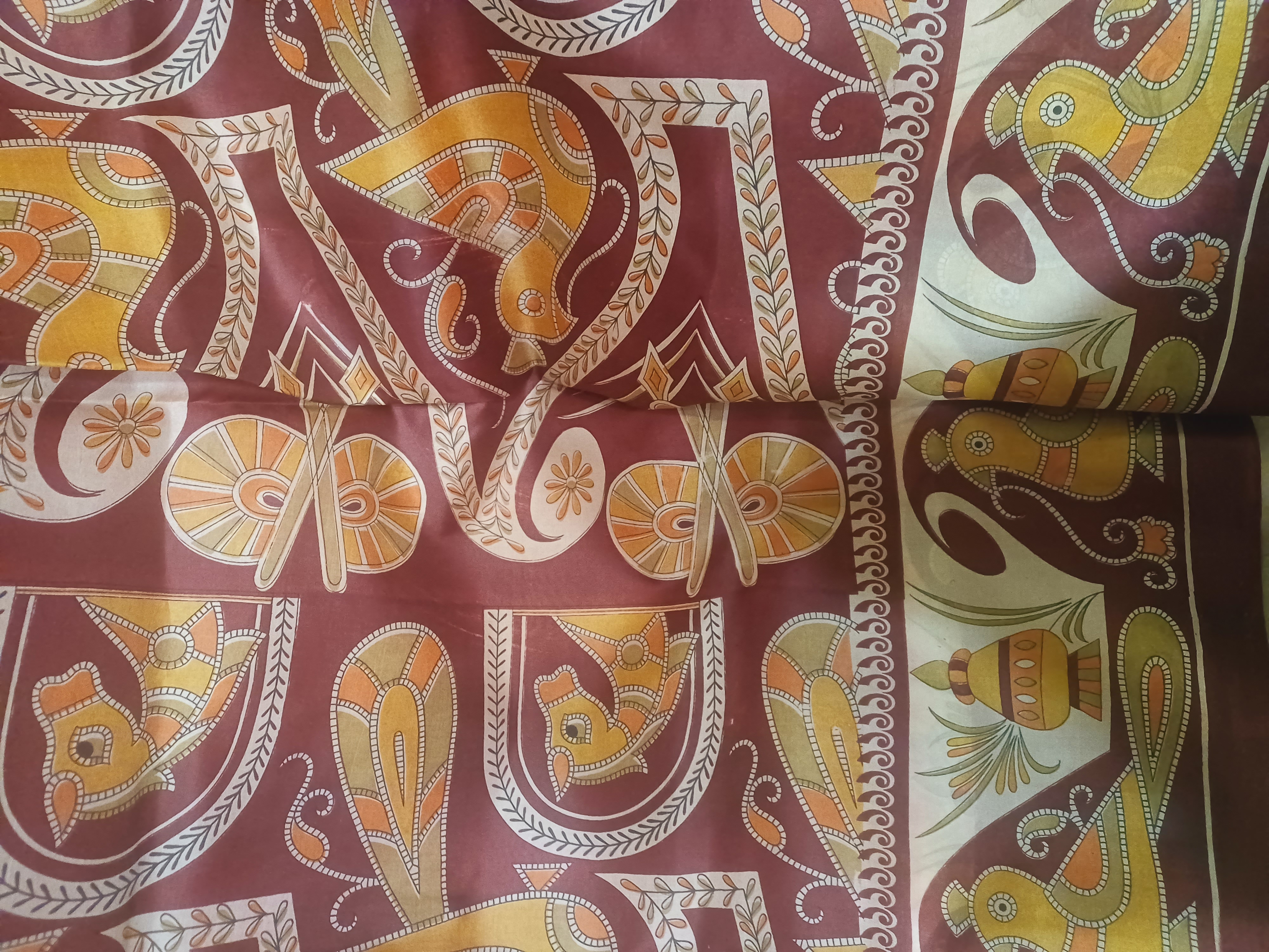 Pute silk saree