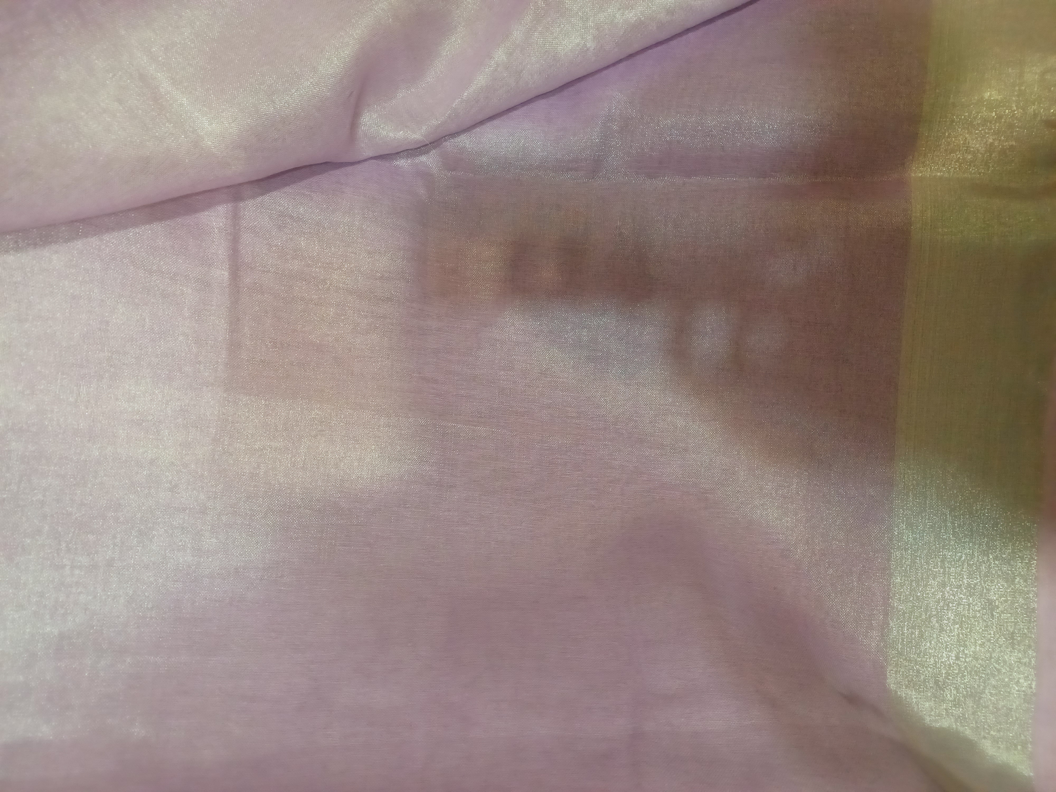 Tissue linen saree Tissue linen saree