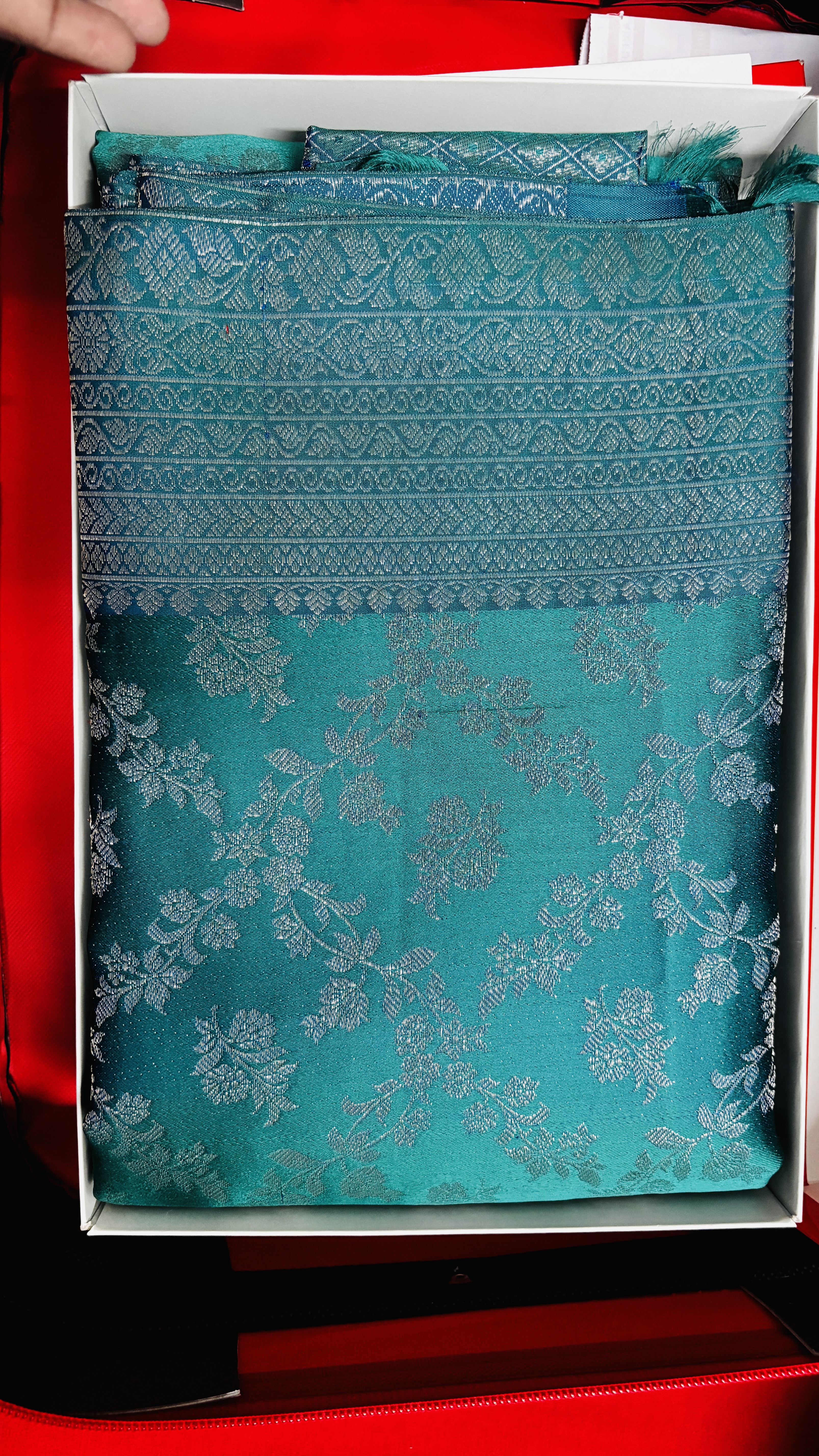 Pure silk saree - with bill available Pure silk saree - with bill available