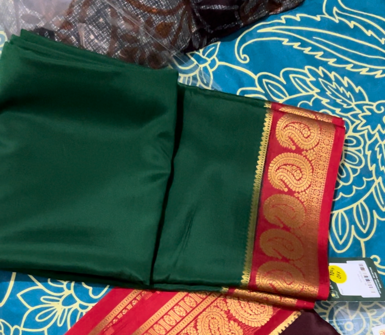 New Mysore silk saree